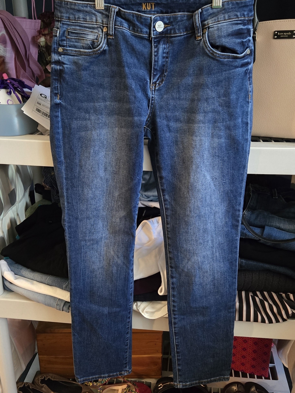 Kut from the Kloth Dark Indigo Skinny Jeans